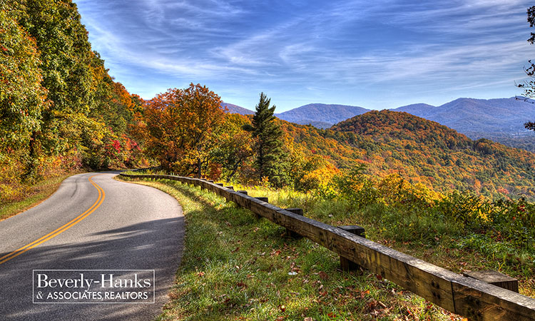 Here are five ways to enjoy the outdoors in Henderson County: Blue Ridge Parkway