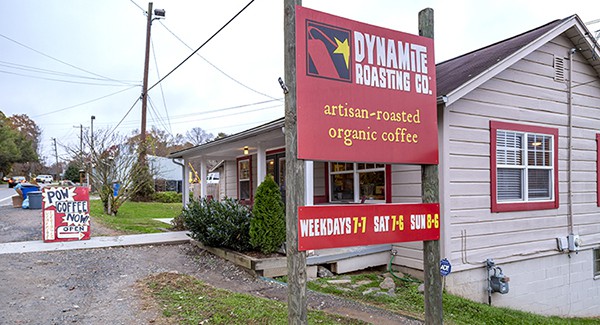 exterior of Dynamite Roasting Company