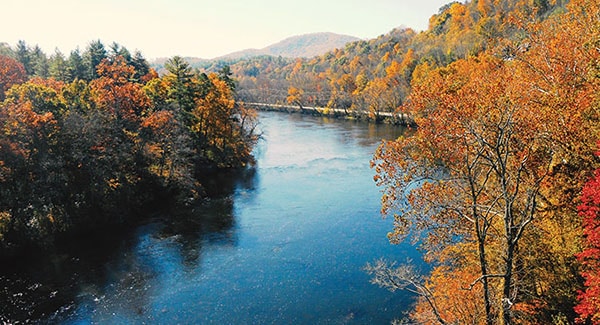 parks and greenways in Asheville’s River Arts District