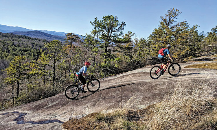 When it comes to mountain biking, it really doesn’t get much better than the trails around Western North Carolina.