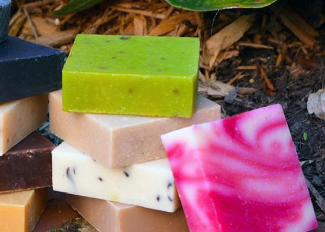 A Bar of Soap at Green Orchid Soap Co.