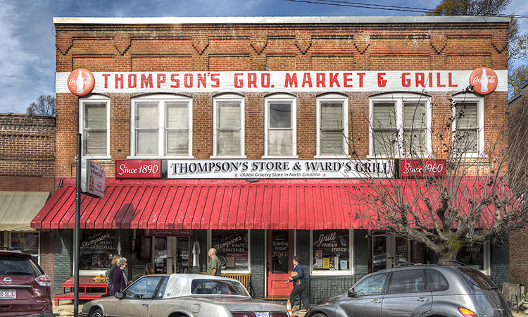 Here's the scoop on Thompson's Store, the oldest grocery store in NC.