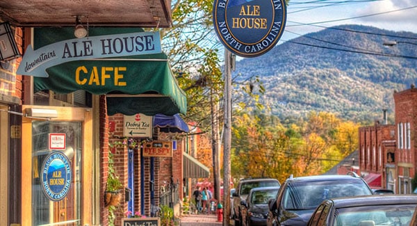 Visiting Black Mountain Ale House is one of the many fun things to do in Black Mountain, NC.