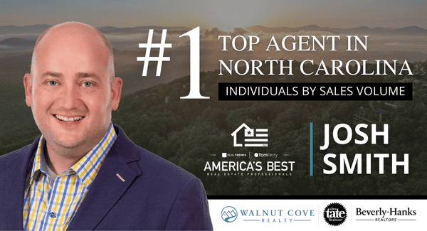 $100+ Million in Real Estate Sales achieved by Walnut Cove Realty President Josh  Smith: Walnut Cove Realty