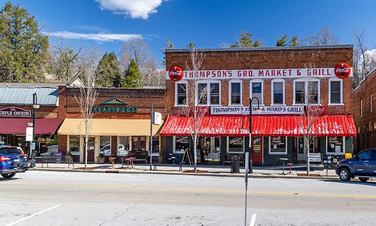 Explore Main Street in Saluda, NC