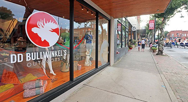 holiday shopping in Brevard, NC