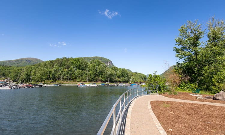 Lake Lure is one of the charming towns in Rutherford County NC
