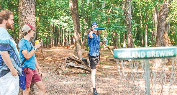Attractions in Asheville, NC's Haw Creek neighborhood.