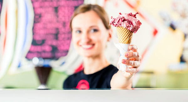 Great ice cream in Hendersonville, NC
