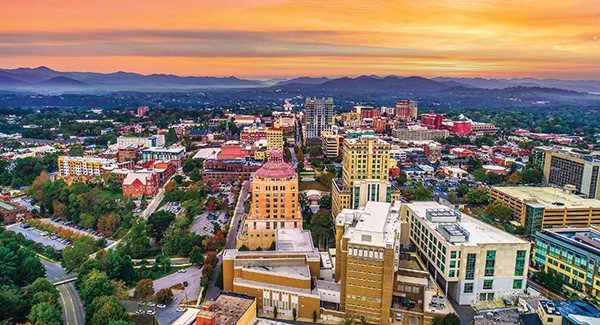 Discover 5 neighborhoods in Asheville, NC for people on the go